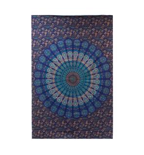 Colcha Individual de Algodón - Mandala Clásica