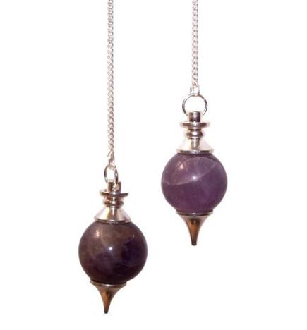 Sphere Pendulums - Amethyst