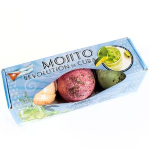 Set de 3 bombas de baño mojito