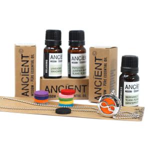 25mm Amor Infinito Difusores de Aromaterapia + Aceites Esenciales