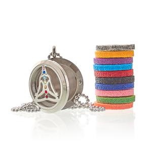 Collar de Joyería de Aromaterapia - Yoga Chakra - 30mm