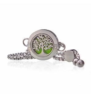 Pulsera de Cadena de Aromaterapia - Árbol de la Vida - 20mm