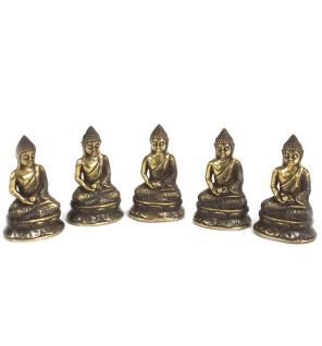 Mini Buda sentado meditando