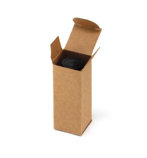 Caja para Botella de Aceite Esencial 10ml - Marrón