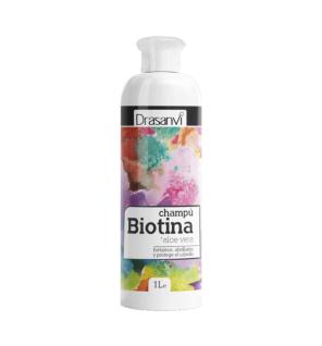 Champu biotina y aloe vera 1L Drasanvi