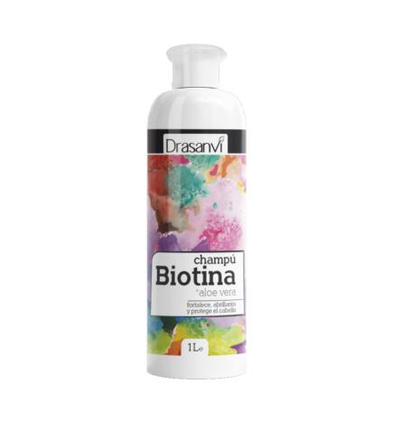 Champu biotina y aloe vera 1L Drasanvi