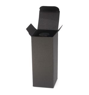 Caja para Botella Ámbar 50ml - Negro