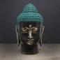 Large Antique Brass Buddha Head