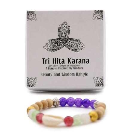 Tri Hita Karana Bangle - Belleza y Sabiduria