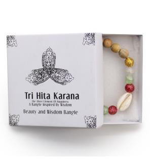 Tri Hita Karana Bangle - Belleza y Sabiduria