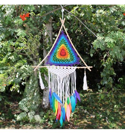 Bali Dreamcatchers - Med Multi Pyramid