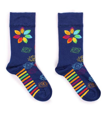 Calcetines Hop Hare Bamboo (S/M) - Rainbow Chakra