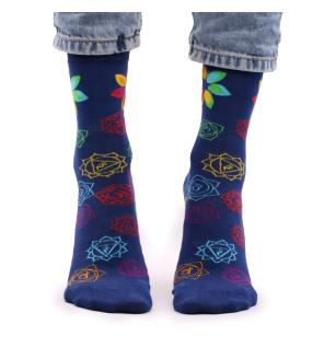 Calcetines Hop Hare Bamboo (S/M) - Rainbow Chakra