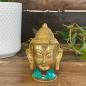 Figura de Buda de Latón - Cabeza Gr- 11.5 cm
