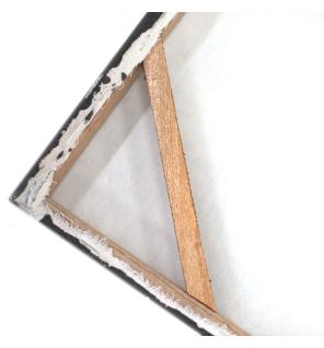 Cuadro de Buda - Tres Cabezas Detalles en Oro