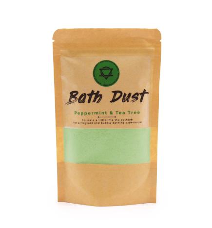 Polvo de Baño de Menta y Árbol del Té 190g