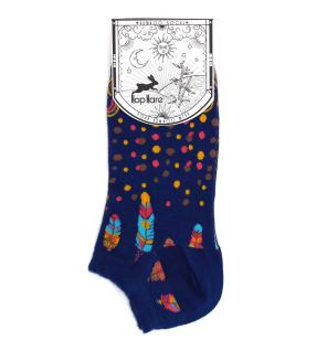 M/L Hop Hare Bamboo Socks Low (41-46) - Indian Feathers