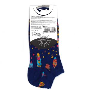 M/L Hop Hare Bamboo Socks Low (41-46) - Indian Feathers