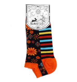 Calcetines bajos de bambú Hop Hare M/L (41-46) - Mandala Flowers