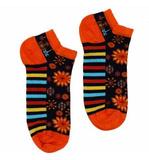 Calcetines bajos de bambú Hop Hare M/L (41-46) - Mandala Flowers