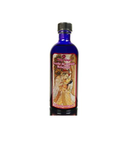 Aceite masaje relajante 100 ml. Radhe Shyam