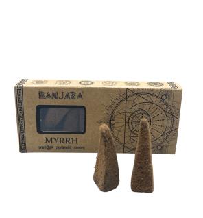 Conos piramidales Banjara Smudge - Mirra