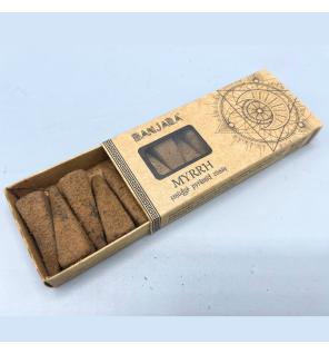 Conos piramidales Banjara Smudge - Mirra