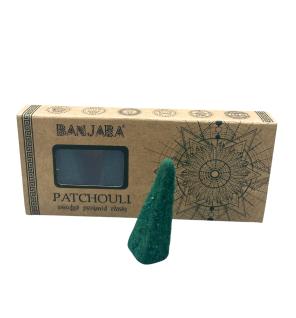 Conos piramidales Banjara Smudge - Patchouli