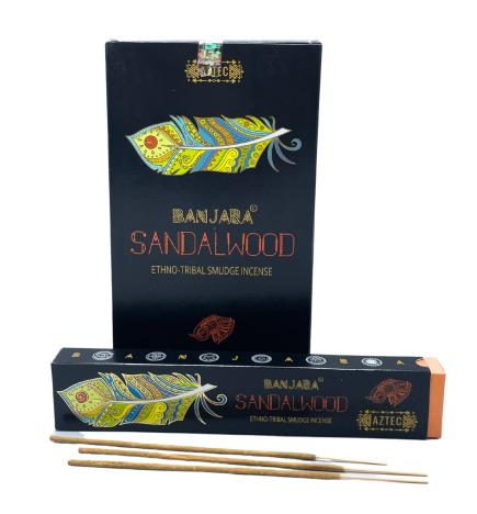 Incienso Banjara Tribal Smudge - Sándalo