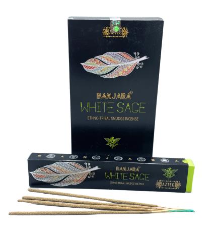 Incienso Banjara Tribal Smudge - Salvia Blanca