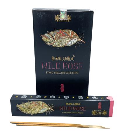 Incienso Banjara Tribal Smudge - Rosa Salvaje