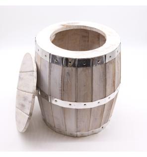 TABURETE- Barril de cerveza mesa - Lavada