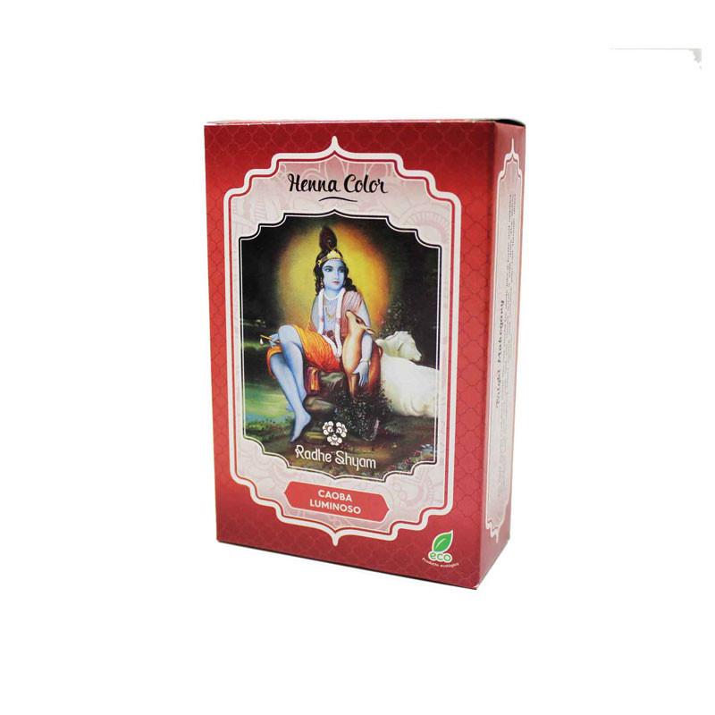 Henna caoba luminoso polvo 100 g Radhe Shyam