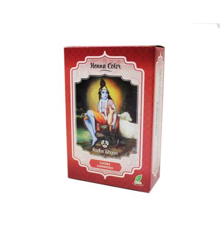 Henna caoba luminoso polvo 100 g Radhe Shyam