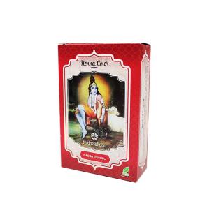 Henna caoba oscuro polvo 100 g Radhe Shyam