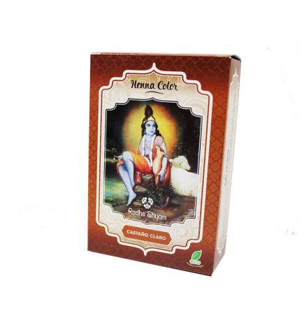 Henna castaño claro polvo 100 g Radhe Shyam