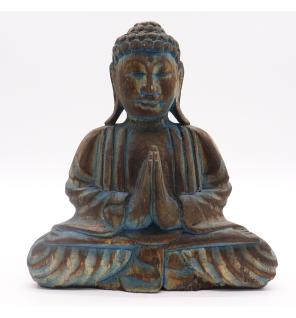 Buddha Feng Shui Set - Mandala Floral - Azul
