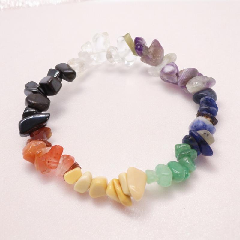 Pulsera Fragmentos de Piedras Preciosas - Chakra