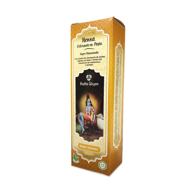 Henna Rubio Dorado pasta 200g Radhe Shyam