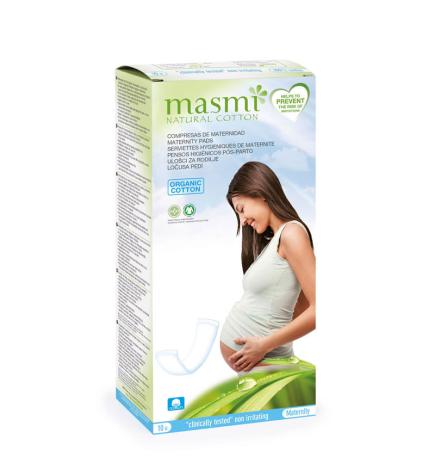 Compresas maternidad bio 10ud Masmi