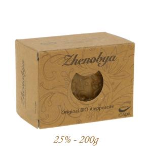 Jabon de Alepo 75% - 25% 200 g Zhenobya