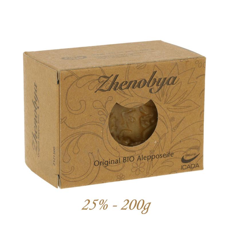 Jabon de Alepo 75% - 25% 200 g Zhenobya