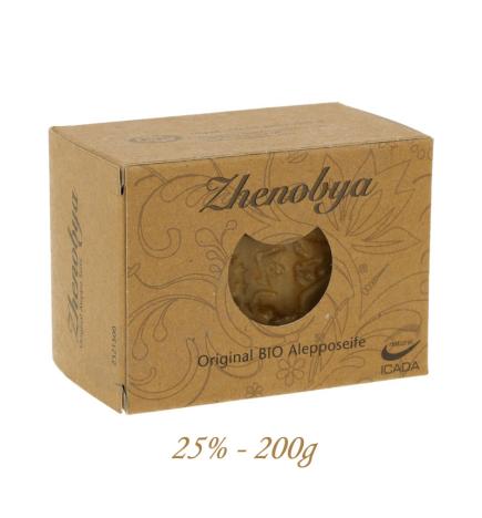 Jabon de Alepo 75% - 25% 200 g Zhenobya