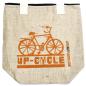 Bolso de yute ecológico - Bicicleta - (4 diseños surtidos)