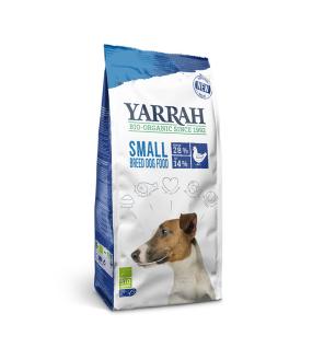 Pienso para perros de raza pequeña con pollo bio 2kg Yarrah