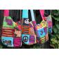 Bolso Étnico Estilo Hippie - Púrpura / espiral