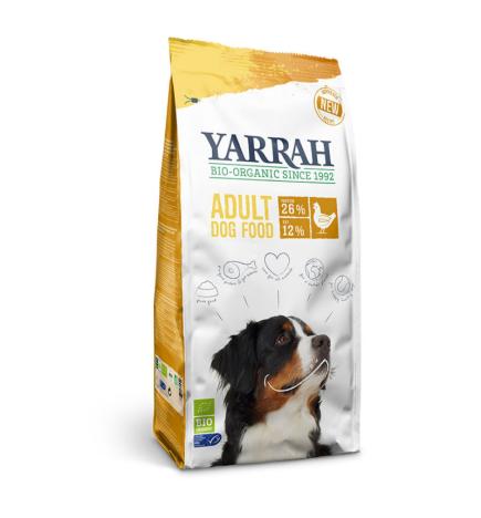 Pienso para perros adultos con pollo bio 2kg Yarrah