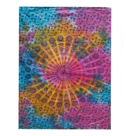 Arte de pared de algodón - Mandala redonda