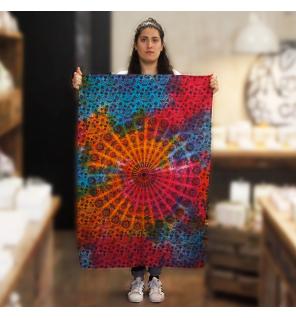 Arte de pared de algodón - Mandala redonda