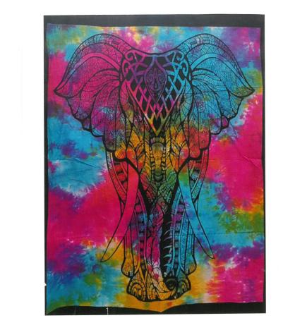 Arte de pared de algodón - Elefante